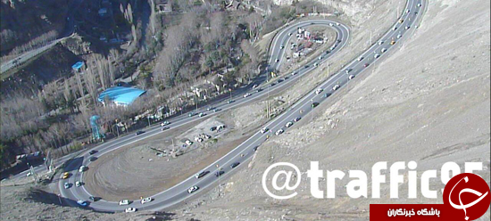 ترافیک سنگین در محور‌های هراز، فیروزکوه و چالوس/ هراز امروز یکطرفه می‌شود+تصاویر