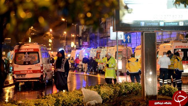 حمله تروریستی به یک باشگاه شبانه در استانبول/ تاکنون بیش از 80 نفر کشته و زخمی شده‌اند