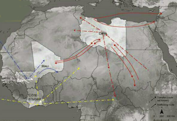 مسیرهای اصلی انتقال تسلیحات تروریست‌ها در سوریه کدامند؟ + اسناد