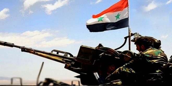 پیشروی ارتش سوریه در غوطه شرقی دمشق/ انهدام 10 پهپاد بمب‌گذاری شده در درعا