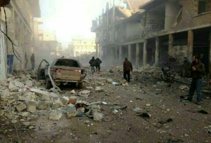 واکنش موشکی مقاومت به بمباران فوعه و کفریا/ شهر «بسیمه» در تسلط کامل ارتش سوریه + تصاویر