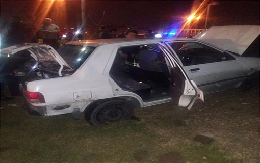 تصادف شدید پژو و پراید در بزرگراه همت/ راننده خودروی پژو به شدت مجروح شد + تصاویر