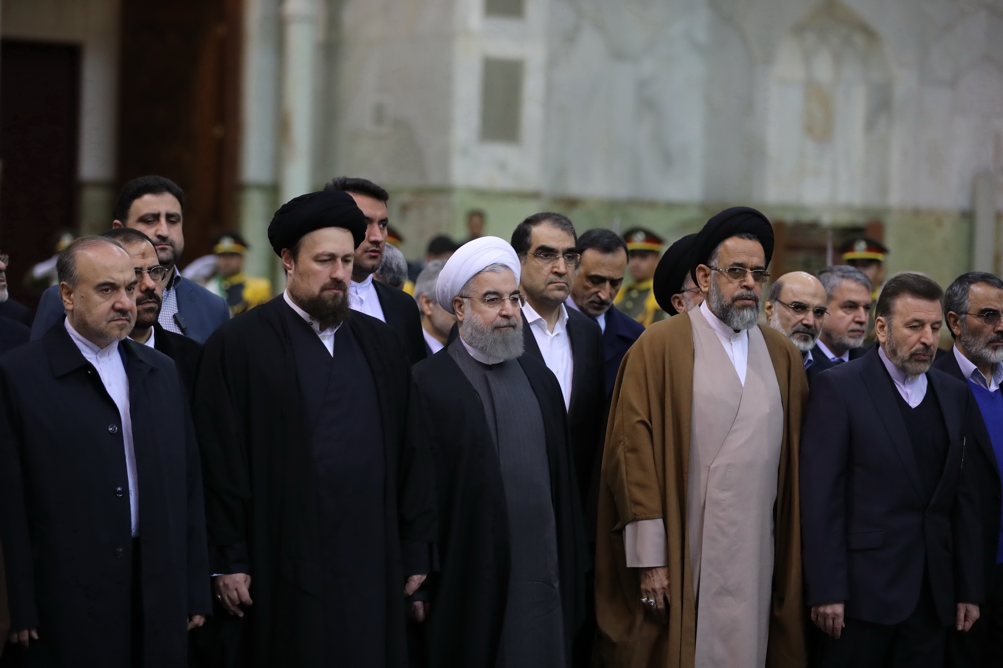 تجدید میثاق روحانی و اعضای هیات دولت با آرمان‌های امام‌خمینی(ره) و شهیدان