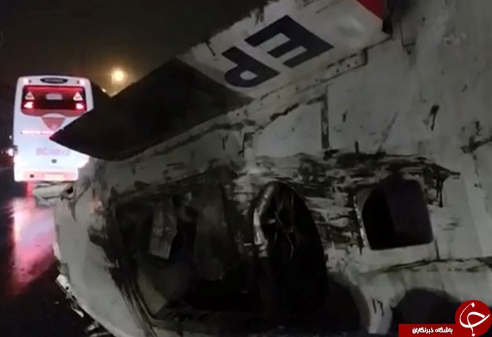 سقوط هواپیما در حصارک کرج! + فیلم