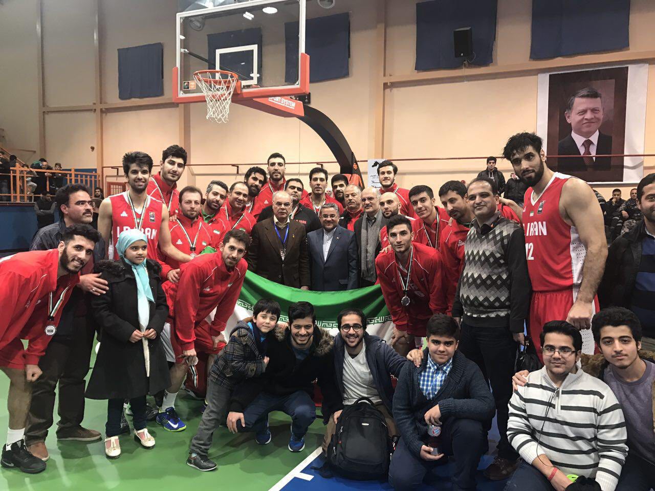 ایران نایب قهرمان بسکتبال غرب آسیا شد