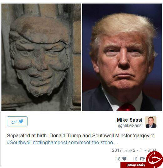 ترامپ هفت هزار ساله پیدا شد +عکس