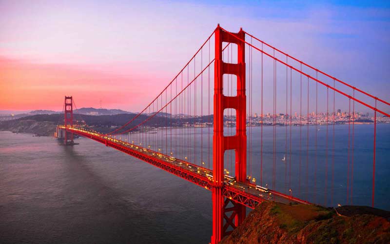 حقایق جالب در مورد پل گلدن گیت، سانفرانسیسکو