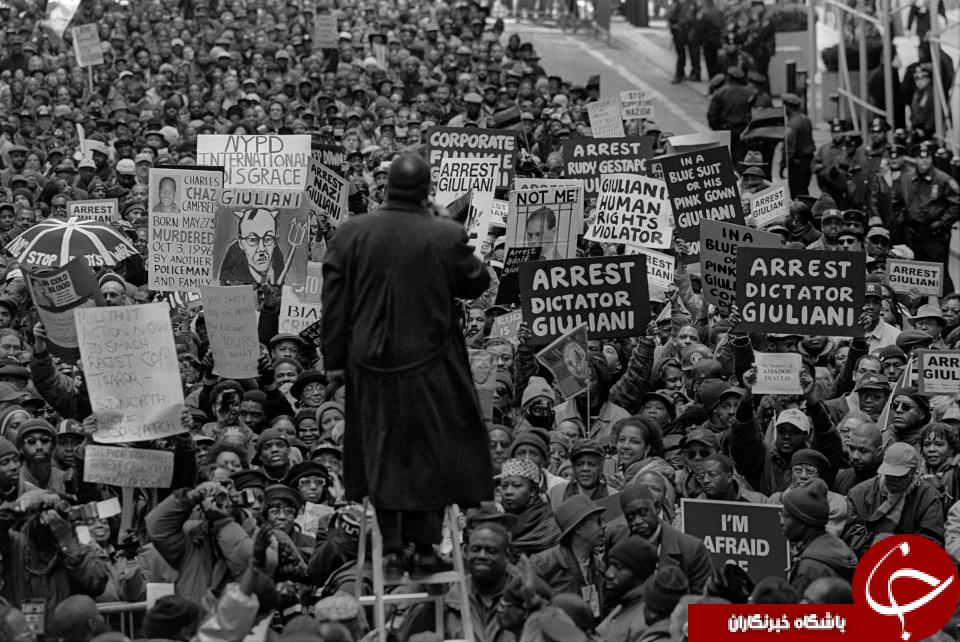 تاریخچه تظاهرات در نیویورک آمریکا را در این تصاویر ببینید