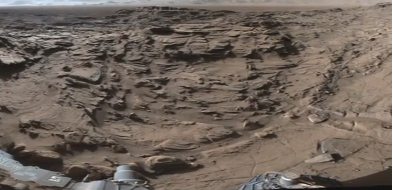 مخابره نخستین تصاویر پانوراما از مریخ+ تصاویر