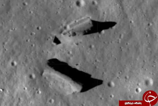 سازه‌های نظامی روی سطح ماه + تصاویر