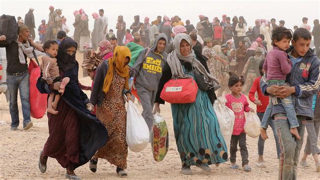 بلاتکلیفی 64 هزار پناهجوی سوری پشت مرزهای اردن