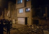 انفجار خانه مسکونی بر اثر گاز + تصاویر