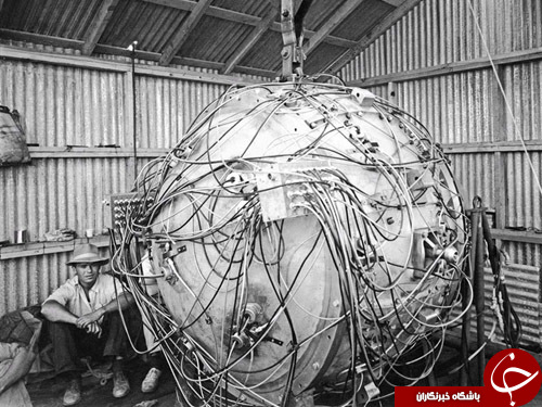نخستین بمب اتم جهان+ تصاویر