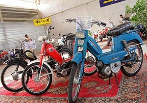 برای نخستین‌بار در شرق کشور؛برگزاري نمايشگاه موتورسيكلت هاي قديمي در تربت حيدريه