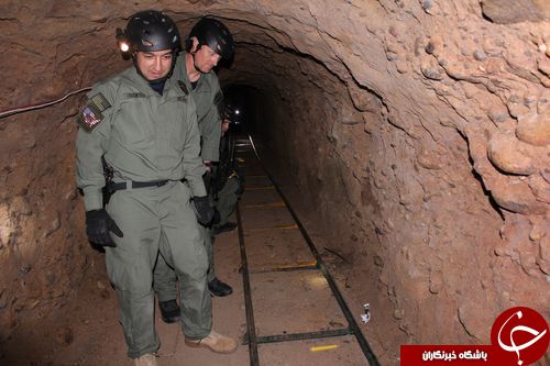 کشف بلندترین و مجهز ترین تونل قاچاق مواد مخدر  تصاویر