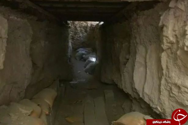 کشف تونل مخفیِ زیرزمینی داعش در عراق+ تصاویر