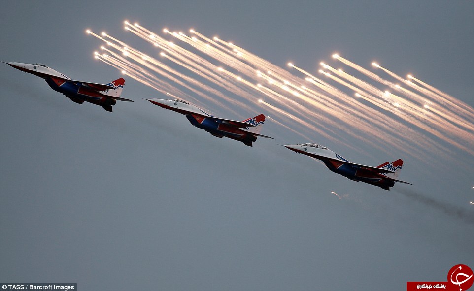 تصاویری فوق العاده از قدرت مانور هوایی روسیه