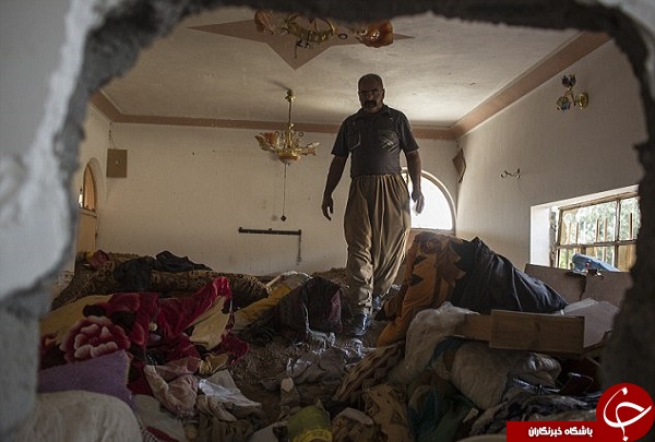 کشف مخفیگاه یک داعشی در عراق +عکس