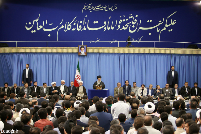 بیانات رهبر معظم انقلاب اسلامی در محفل نورانی انس با قرآن کریم در اولین روز ماه مبارک رمضان