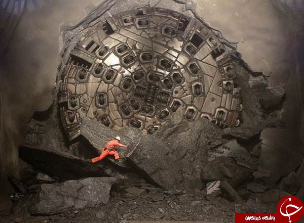 افتتاح طولانی ترین تونل راه آهن جهان در قلب رشته کوه های آلپ+ تصاویر