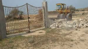 تخریب 9 فقره ساخت و ساز غیرمجاز در منطقه قلعه حیدر شهرستان گناوه