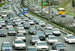 ترافیک نیمه سنگین در آزاد راه کرج_تهران
