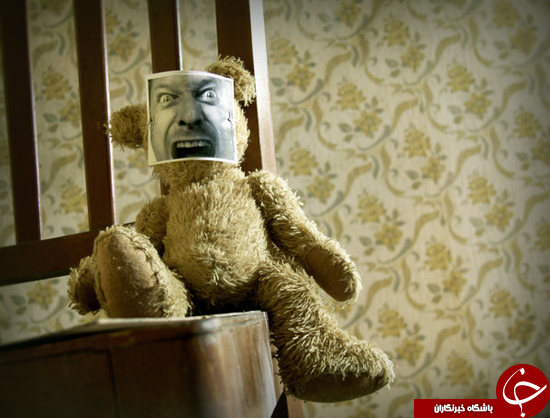 عکس‌هایی ترسناک از عروسک‌های خرسی