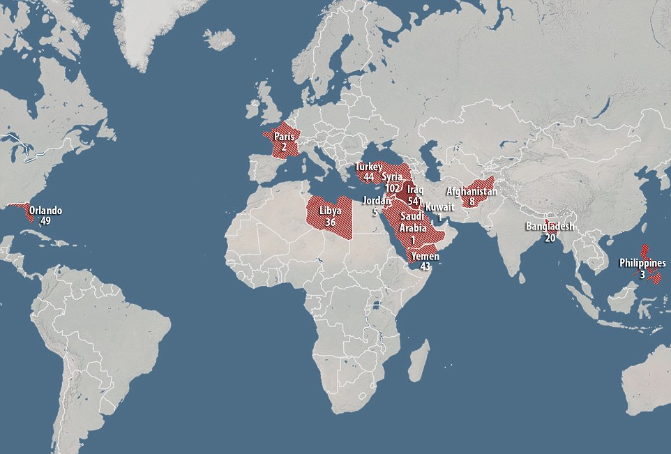 دیلی میل: رمضان خونین داعش در سراسر جهان + تصاویر
