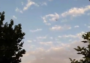شکار لحظه آتش گرفتن موتور هواپیمای زاگرس توسط شهروندخبرنگار + فیلم
