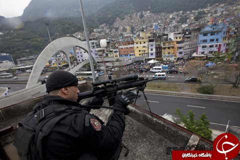 نیروهای خشن BOPE امنیت المپیک ریو را تامین می‌کنند؟+تصاویر
