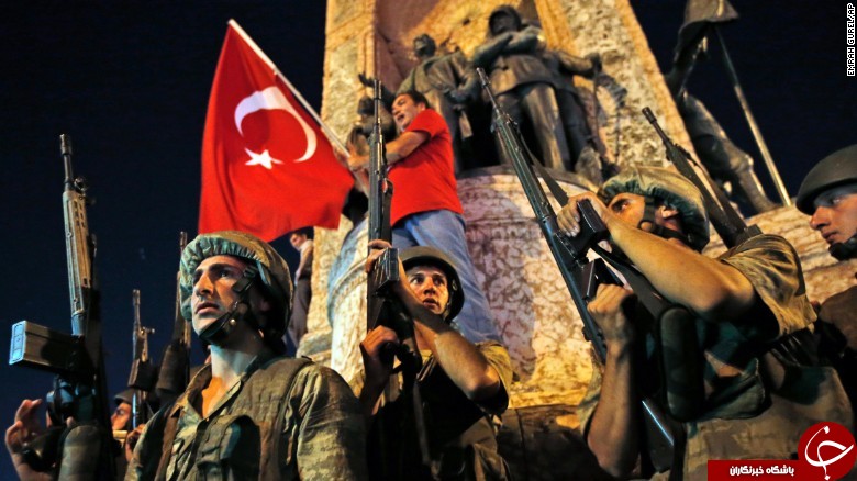 تراژدی کودتا در ترکیه به روایت تصاویر + 23 عکس