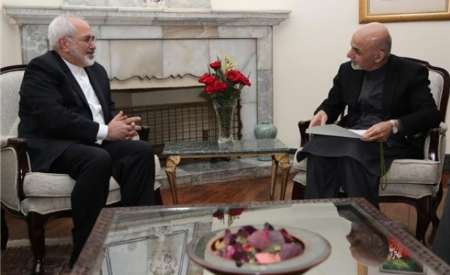 وزیر خارجه ایران و رییس جمهوری افغانستان در تاشکند مذاکره کردند