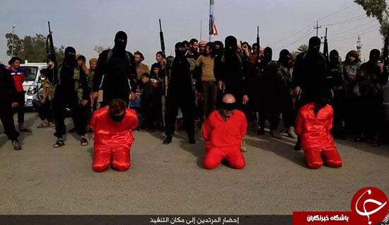 اعدام وحشیانه ۶ سوری به دست داعش (تصاویر۱۸+)