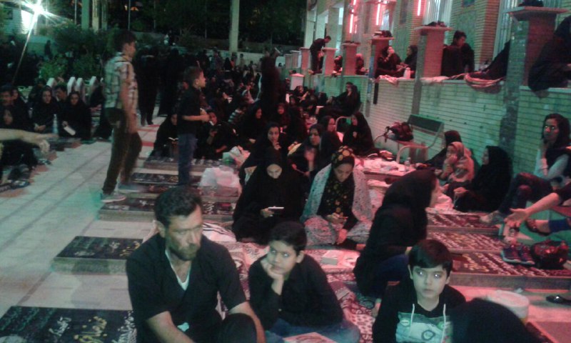 برگزاری مراسم شب قدر و قرآن به سر گرفتن در سراسر ایران + تصاویر