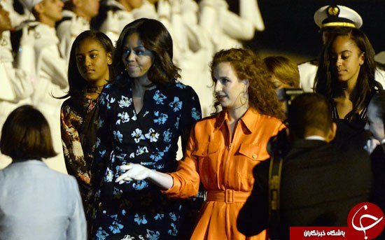 استقبال همسر پادشاه مراکش از میشل اوباما و دختران رئیس جمهور آمریکا+ تصاویر 1