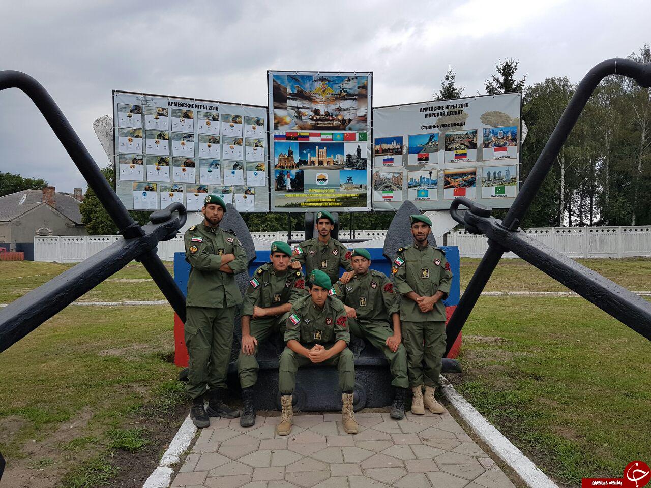 تصاویری از حضور تکاوران سپاه در روسیه
