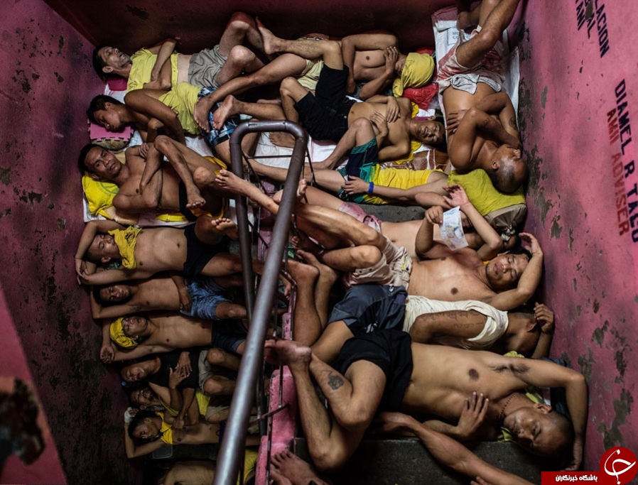 شلوغ ترین زندان جهان در فیلیپین+تصاویر