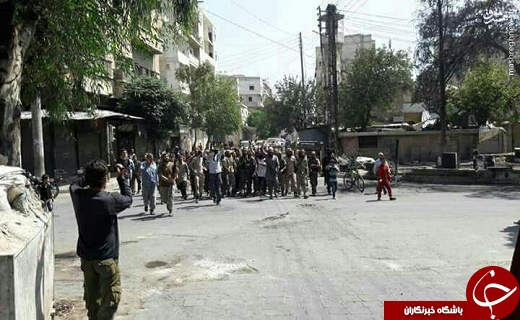 مفتی سعودی القاعده در محلات محاصره شده حلب+عکس