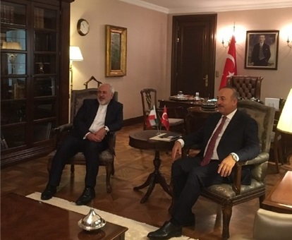 وزیر امورخارجه کشورمان با همتای ترک خود دیدار کرد