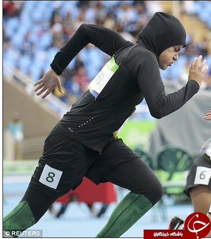 ورزشکاری که در ریو به خاطر حجابش اینترنت را تسخیر کرد + تصاویر
