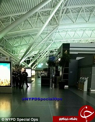 تصاویر فرودگاه JFK پس از تیراندازی شب گذشته
