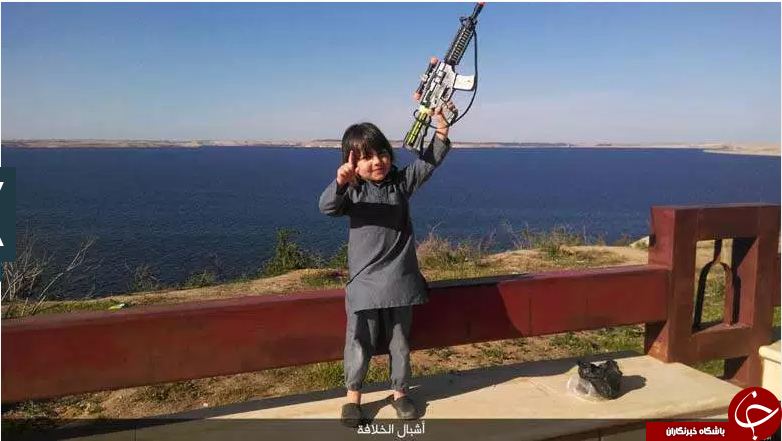 تقابل توله شیرهای داعشی با نیروهای ایرانی در سوریه/ کودکان انتحاری آماده انفجار خود+تصاویر