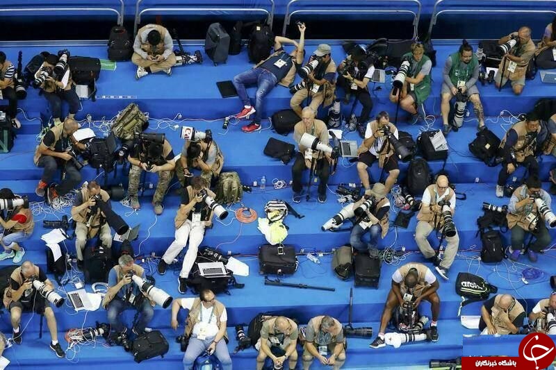 عکاسان المپیک که خود سوژه عکس شدند