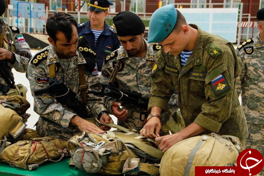 تصاویری از حضور تکاوران ارتش و سپاه در روسیه