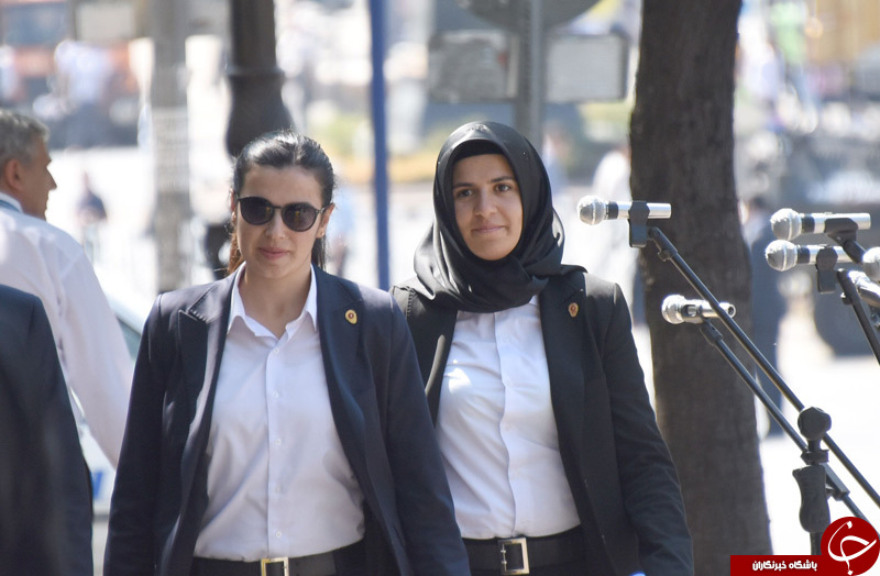 نخستین عکس‌ها از زنان محجبه پلیس ترکیه