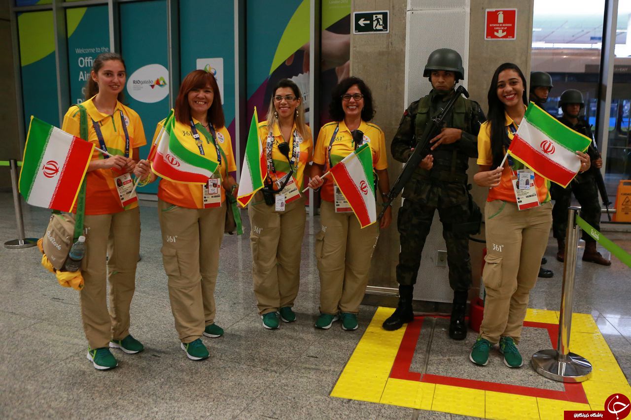 کاروان پارالمپیکی شهدای منا به برزیل رسید / گزارش های اختصاصی از ریو +عکس و فیلم