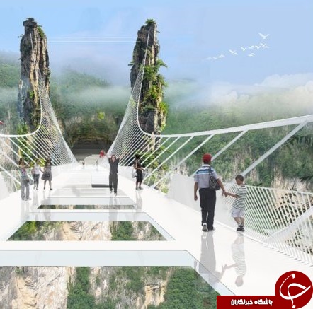 طولانی ترین پل شیشه ای جهان پس از افتتاح، تعطیل شد+ تصاویر