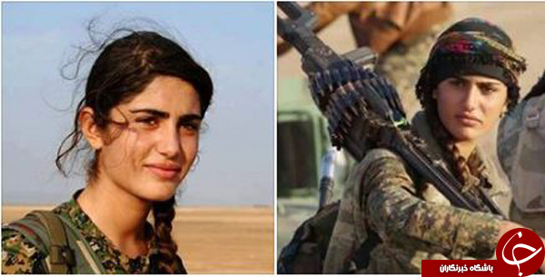 کشته شدن آنجلینا جولی کُرد نبرد با تروریست‌های داعشی+تصاویر