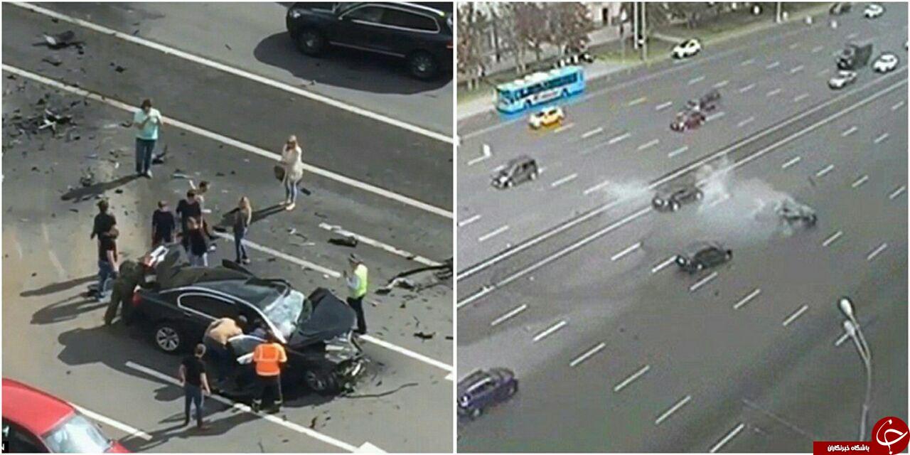 تصادف مرگبار ماشین پوتین + عکس