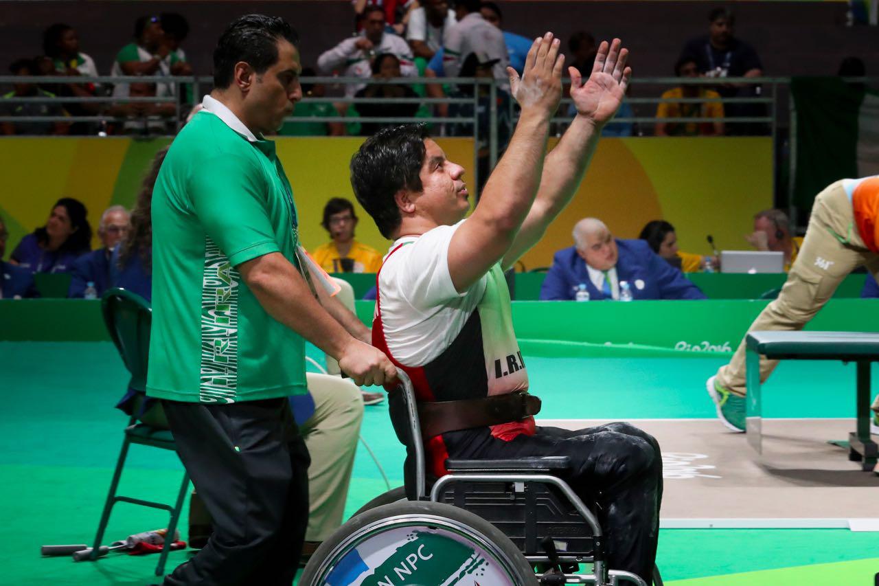 دومین طلای ایران بر سینه فرزین درخشید/ مجید 3 بار رکورد پارالمپیک و جهان را شکست